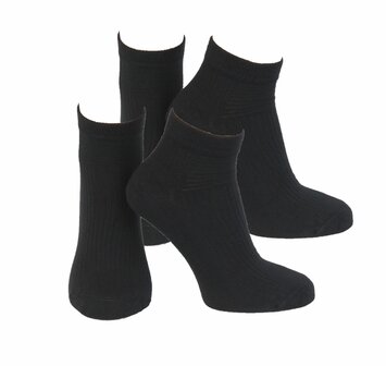 2-Pack Naadloze Bamboe Bikersocks 