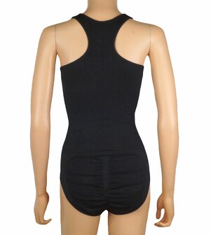 Dames body 90093 J&amp;C met breed schouderbandje corrigerend Zwart