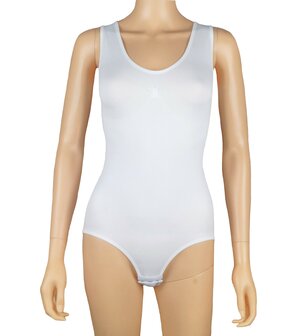 Dames body 6778 J&amp;C met breed bandje slipmodel Wit