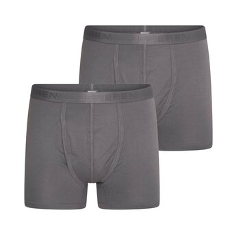 2 pack Beeren Heren boxershort C.F. Dylan Grijs