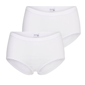 2 pack Beeren Dames (Midi) heupslip Comfort Feeling Wit