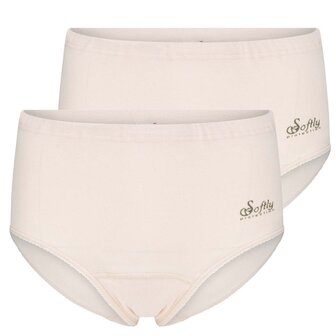 2 pack Beeren dames tailleslip Julia Huidskleur