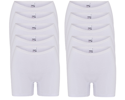 Beeren 10-Pack Dames boxershorts Softly Wit