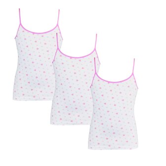 Beeren 3-Pack Meisjes hemden Love Roze