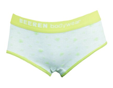 Beeren 6-Pack Meisjes slips Love Lime