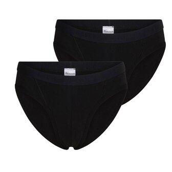 2 pack Beeren Heren slip Comfort Feeling Zwart