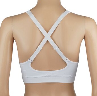 J&amp;C Dames sport BH Wit