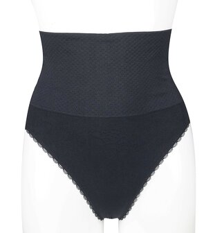 J&amp;C dames corrigerende string W3235 Zwart