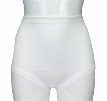 Dames Tailleslip Con-Ta 100% katoen Wit
