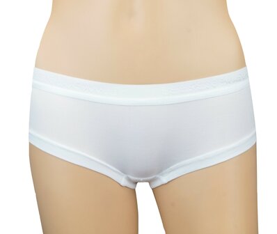 6-Pack Dames Hipsters Beeren Young Wit