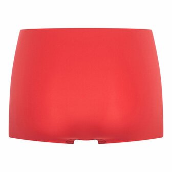 2-pack Beeren invisible dames short Laura donkerrood