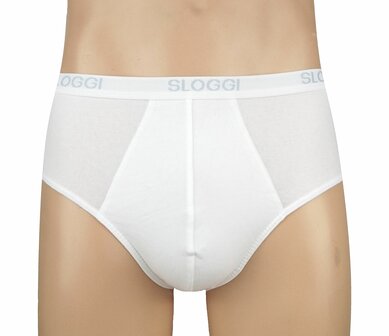 Heren slip Basic Midi Sloggi Wit