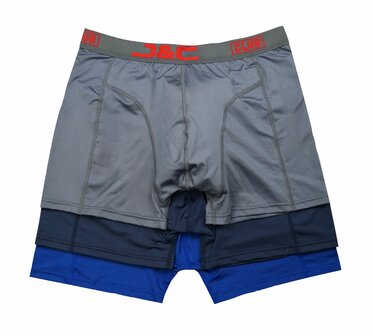 3-pack Heren Boxershorts J&amp;C 4485 microfiber assorti