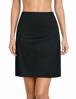 J&amp;C Dames onderrok kort (50cm) Zwart