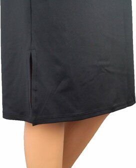 J&amp;C Dames onderrok lang (65cm) Zwart
