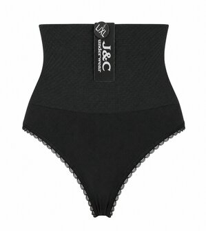 J&amp;C dames corrigerende string W3235 Zwart