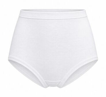 Dames Tailleslip Con-Ta 100% katoen Wit