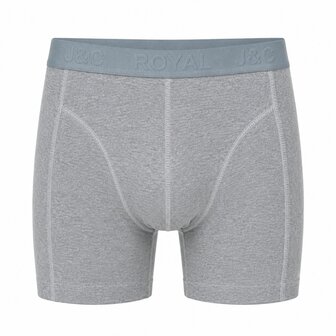 J&amp;C Heren boxershort H152 Gemeleerd Grijs