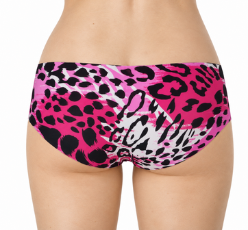 6-pack Naadloze dames Hipster J&amp;C 1708 geprint roze