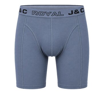 HEREN BOXERSHORT MET LANGE PIJPEN J&amp;C H162 - StoneBlue