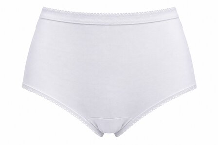 3+1 pack Dames Sloggi midi slip Basic+ Wit