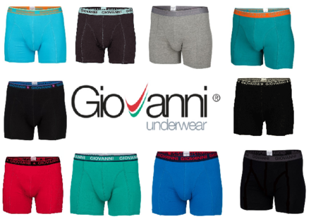 10-pack Giovanni Heren boxershorts assorti