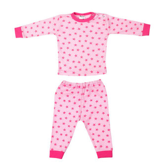 Beeren Baby pyjama M3000 Star Roze