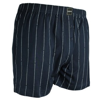 Suaque Heren boxershort Navy met krijtstreep