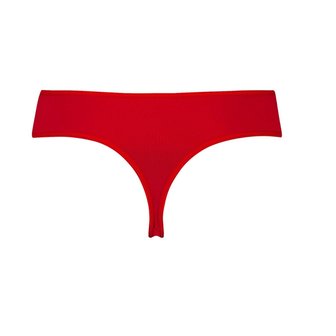 RJ Bodywear Pure Color Dames string Rood