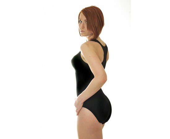 Dames body 90093 J&C met breed schouderbandje corrigerend Zwart