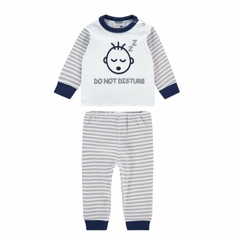 Beeren Baby pyjama M3000 Do not Disturb Grijs