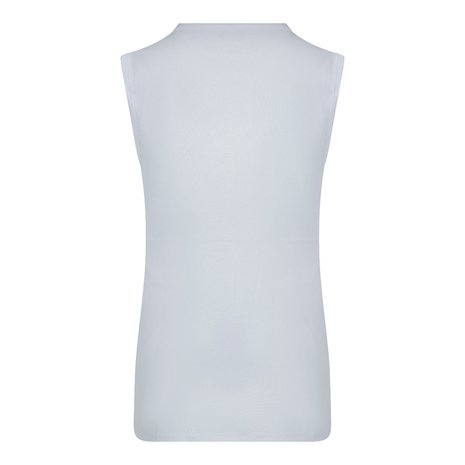 Beeren Heren mouwloos shirt met V-hals M3000 Wit