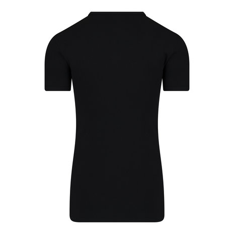 Beeren Extra lang heren T-shirt met V-hals M3000 Zwart