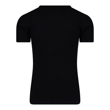 Beeren Heren T-shirt met Diepe V-hals M3000 Zwart