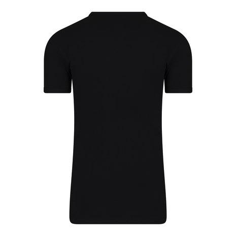 gespannen Berg kleding op ondernemen Beeren Extra lang heren T-shirt met O-Hals M3000 Zwart