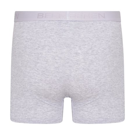 2 pack Beeren Heren boxershort Roger Melee Grijs