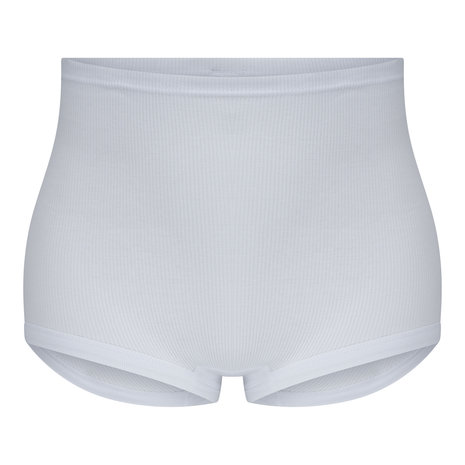 2 pack Beeren dames slip 2x2 rib Startex Wit