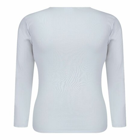 Beeren Dames shirt met L.M. M3000 Wit