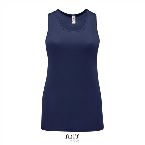 Dames sport Tanktop French Navy