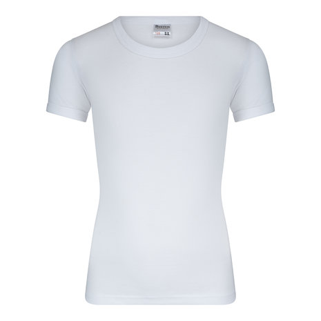 Beeren Jongens T-shirt met O-Hals en K.M. M3000 Wit