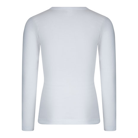 Beeren Jongens T-shirt met O-Hals en L.M. M3000 Wit