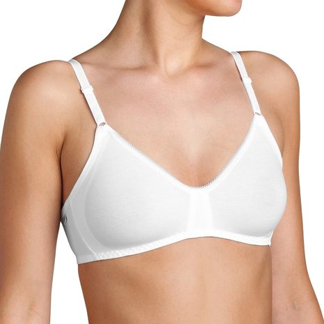 Sloggi Dames Soft Bra Basic+ Wit