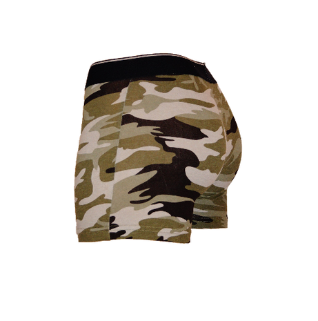 Gino Santi Jongens boxershorts Camouflage Groen