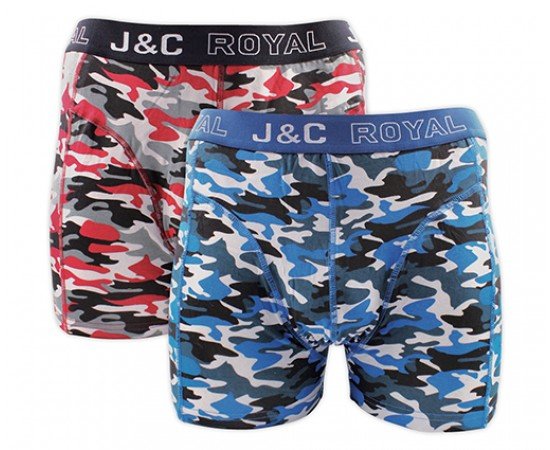 J&C 2-pack Heren boxershorts H235-30050
