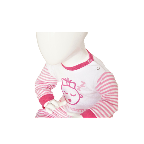 Beeren Baby pyjama M3000 Do not Disturb Roze