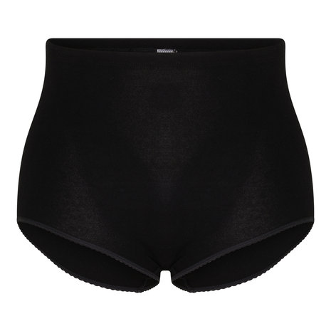 2 pack Beeren dames tailleslip (Maxi) Briljant Zwart