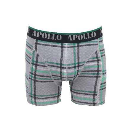 Apollo 2-Pack Heren boxershorts Green/Black