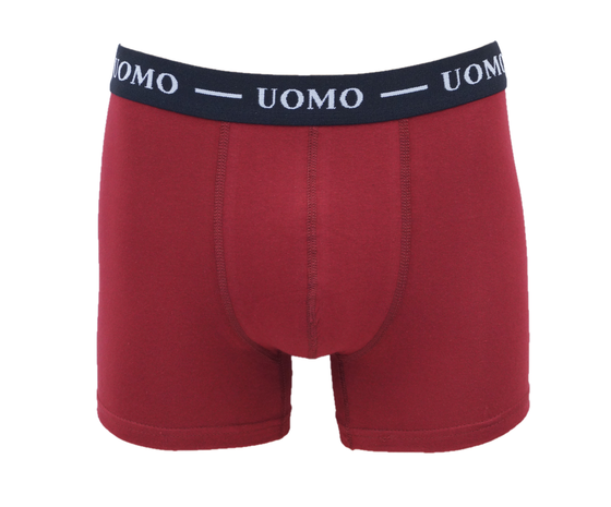 UOMO 3-Pack Heren boxershorts Rood