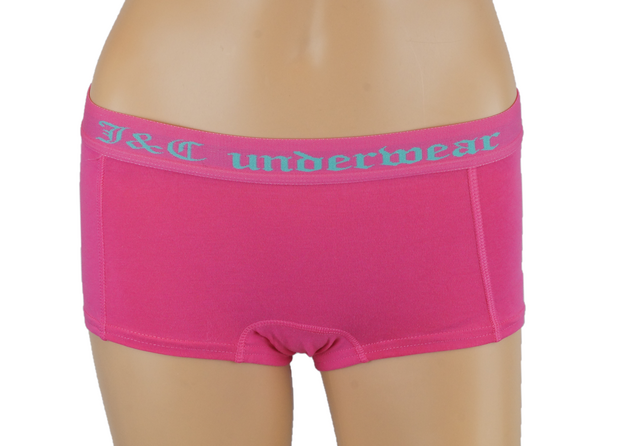 2-pack Meisjes Hipster Roze J&C