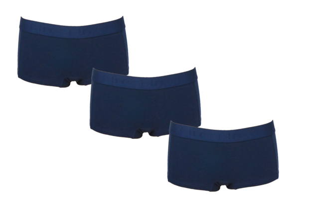 3-pack Dames boxershort E-Line Marine